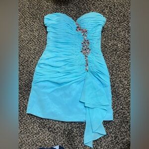 Blue Grad/Prom/Event Dress